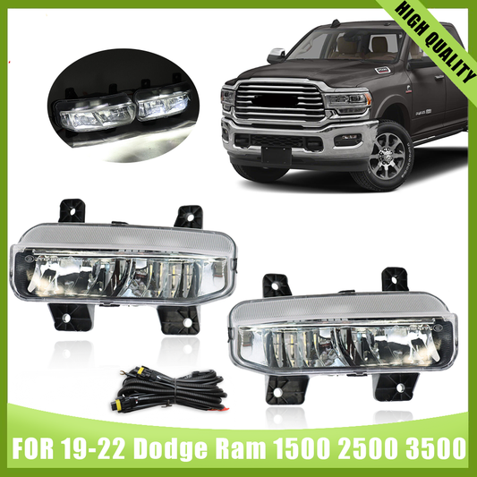 2019-2020-2021-2022-Dodge-RAM-Front-Bumper-Fog-Lights