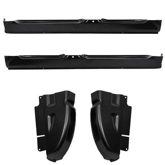 2002-2009 Dodge Ram Quad Cab 1500 2500 3500 Rocker Panels & Cab Corners