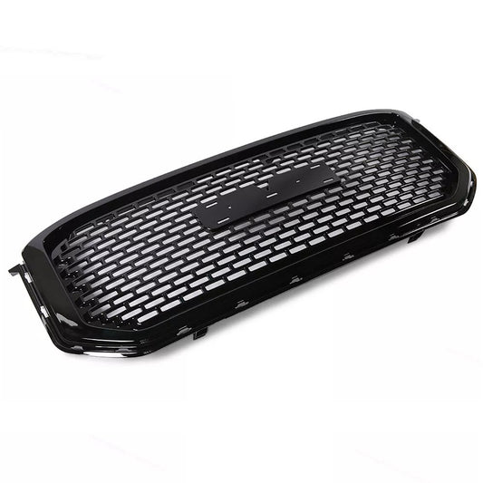 2015-2020 GMC Yukon XL Denali Style Glossy Black Front Bumper Grille