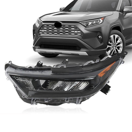 2019 2020 2021 Toyota Rav4 LE XLE LED Black Headlight Driver Side