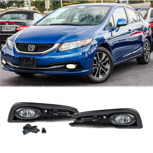 2013 2014 2015 Honda Civic 4Dr Sedan Fog Lights