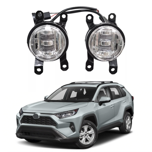2014-2020 Toyota RAV4 LED Fog Lights with Projector Plug & Play 3800 Lumens