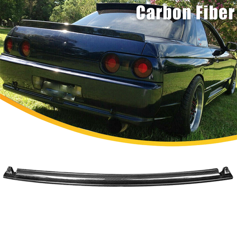 1989-1994 Nissan Skyline Nismo R32 GTR Carbon Fiber Rear Trunk Spoiler Wing