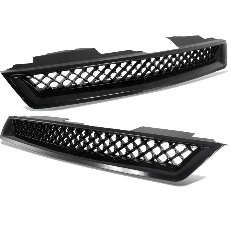 1994 1995 1996 1997 Honda Accord Black Type-R Front Bumper Grille