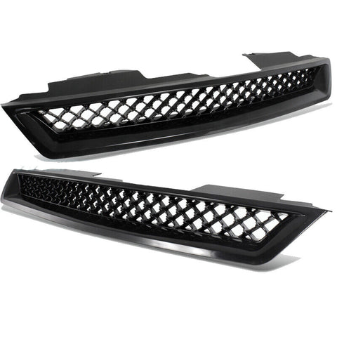 1994 1995 1996 1997 Honda Accord Black Type-R Front Bumper Grille