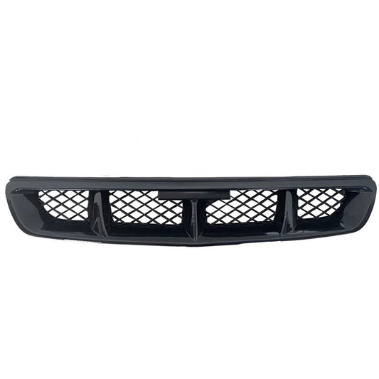 1996 1997 1998 Honda Civic MUG Style ABS Black Front Bumper Grille