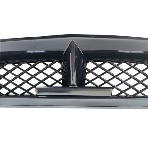 1996 1997 1998 Honda Civic MUG Style ABS Black Front Bumper Grille