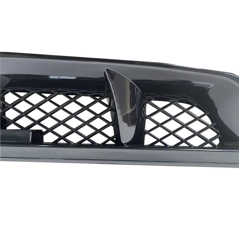 1996 1997 1998 Honda Civic MUG Style ABS Black Front Bumper Grille