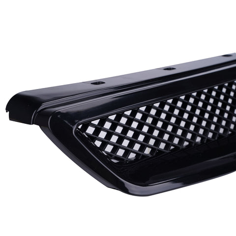 1999 2000 Honda Civic EK JDM Black Mesh Front Grille