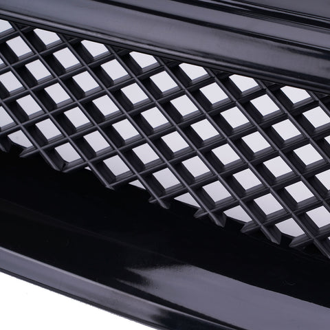 1999 2000 Honda Civic EK JDM Black Mesh Front Grille