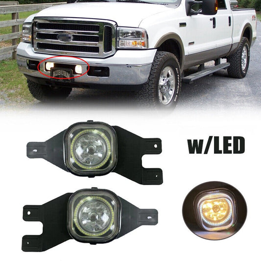 1999-2004 Ford F250 F350 Excursion LED Front Fog Light Left&Right