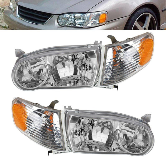 2001 2002 Toyota Corolla JDM Headlight 