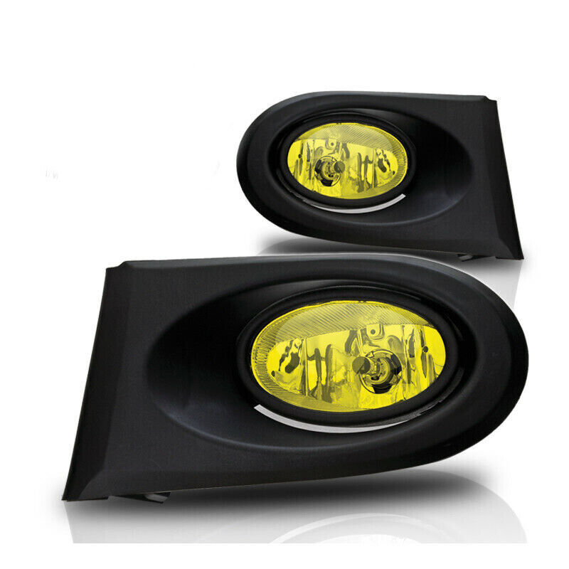 2002-2004 Acura RSX Yellow Lens Front Fog Lamp