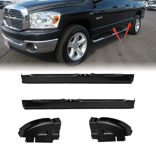 2002-2009 Dodge Ram 1500 2500 3500 Rocker Panels & Cab Corners