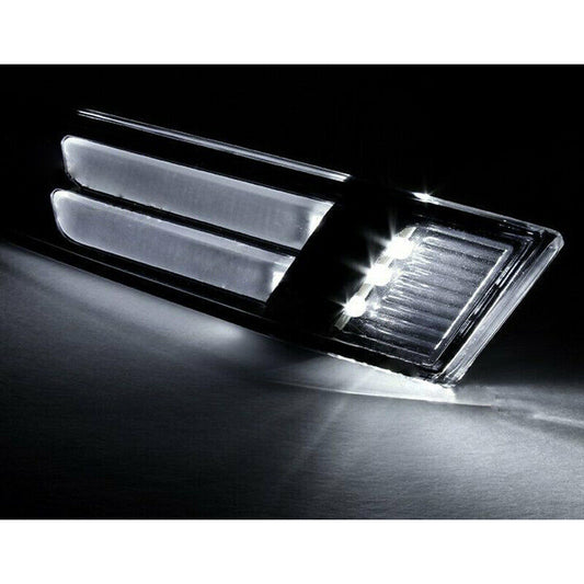 2003-2007 Infiniti G35 2DR Coupe LED Bumper Smoky Side Marker Lights