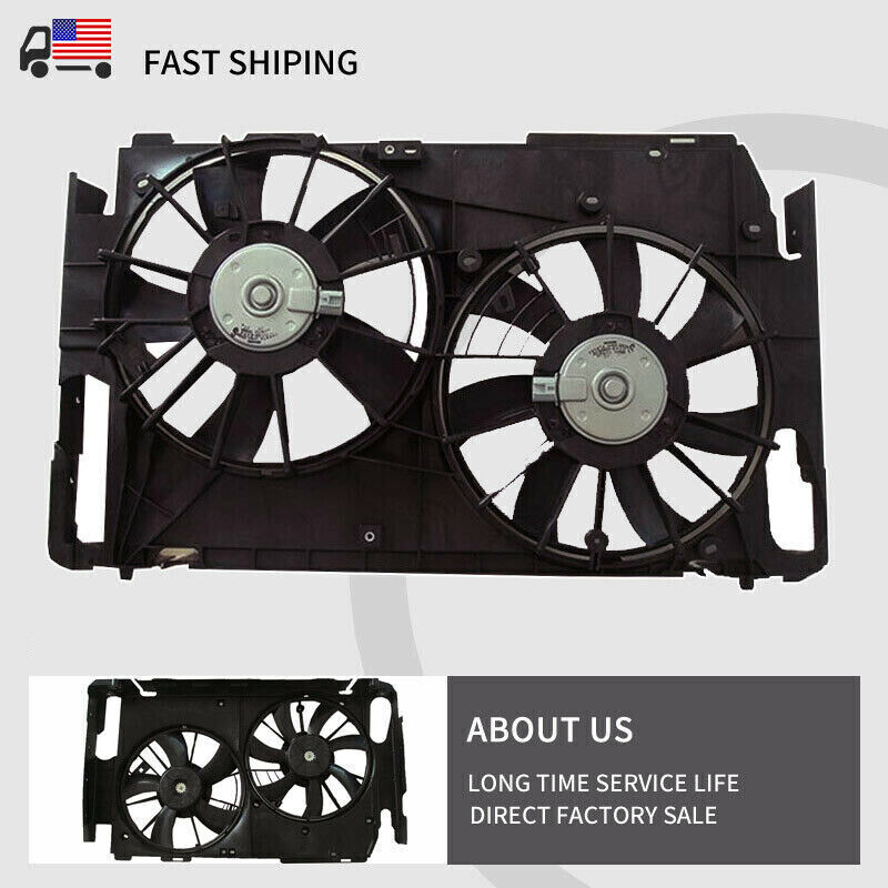 2006-2012 Toyota RAV4 Sport Dual Radiator Cooling Fan