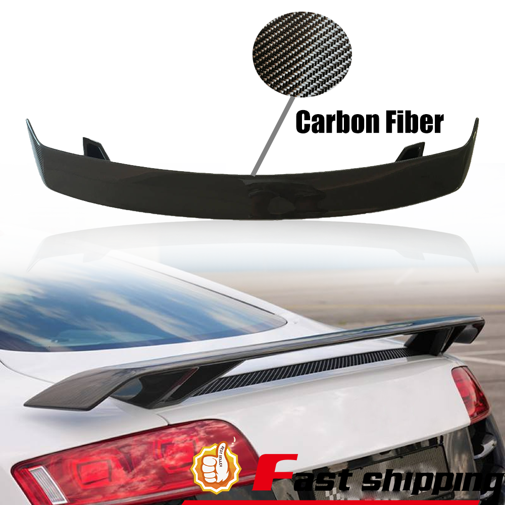 2007-2016 Audi R8 Coupe Carbon Fiber Rear Trunk Spoiler Wing