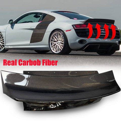 2007-2016 Audi R8 Coupe Carbon Fiber Trunk Spoiler Wing