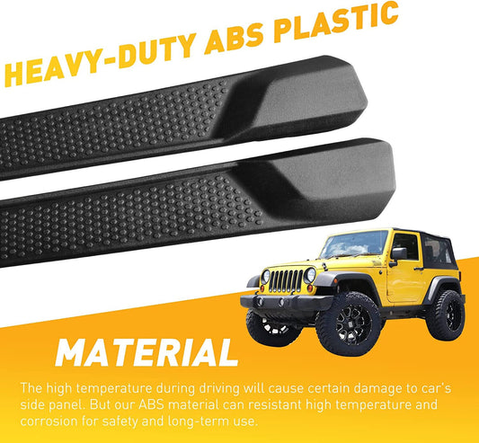 2007-2018 Jeep Wrangler/Wrangler JK 4 Door ABS Running Boards side Step