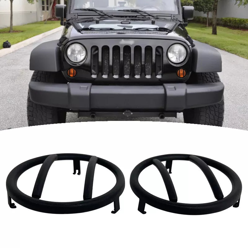 2007-2018 Jeep Wrangler JK Turn Signal Guard Round Cover