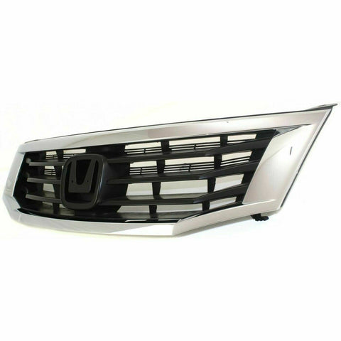 2008-2010 Honda Accord Sedan Front Chrome Trim Bumper Grille