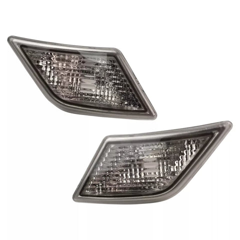 For 2008-2011 Mercedes Benz Smoke Bumper Side Marker Lights