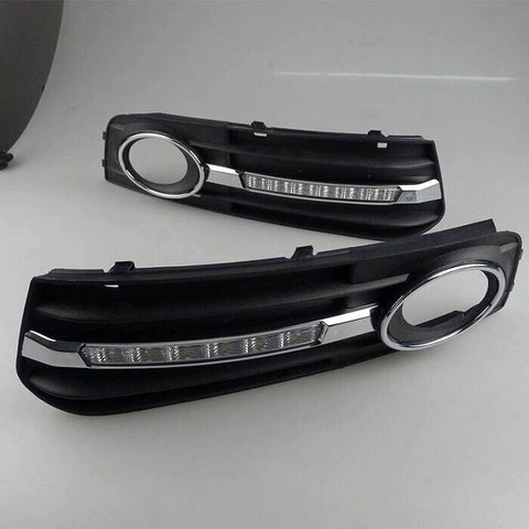 2008-2012 Audi A4 LED Fog Lights Cover With DRL Lamps &Wiring