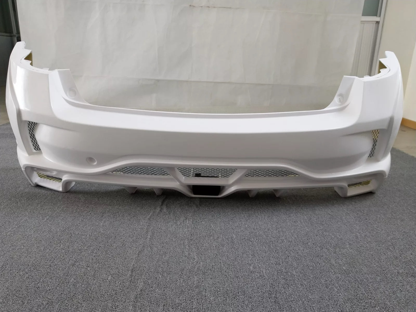 2008-2014 Subaru Impreza WRX STI Hatchback FRP Rear Bumper Cover