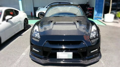 2008-2016 Nissan R35 GT-R Carbon Fiber Engine Hood