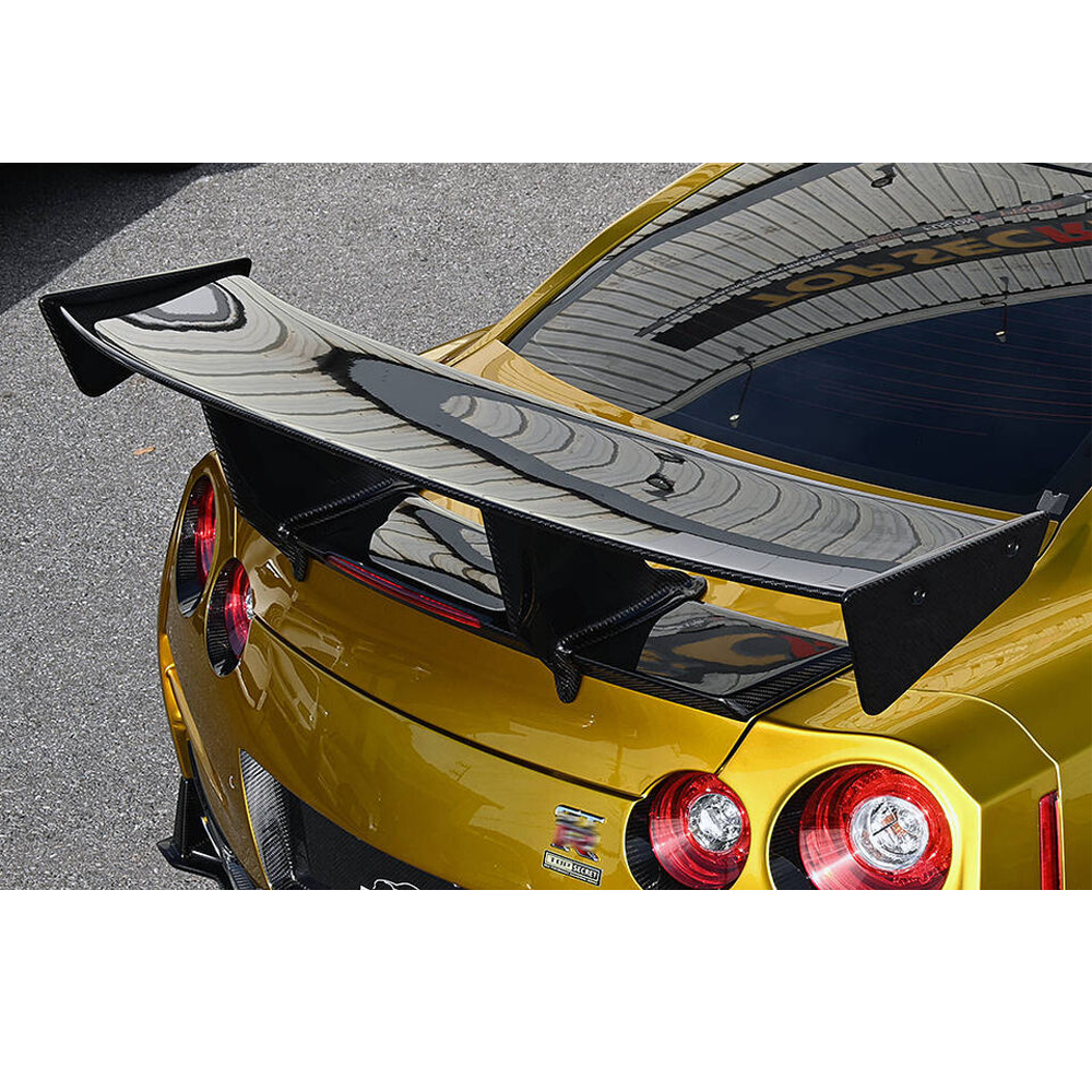 2008-2020 Nissan GTR R35 GT Carbon Fiber Rear Trunk Spoiler Wing Coupe