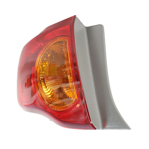 2009 2010 Toyota Corolla Left Driver Side Tail Light Outer Brake Lamp