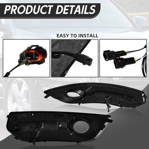 2009-2012 Audi Q5 Daytime Running Lamp With Switch harness