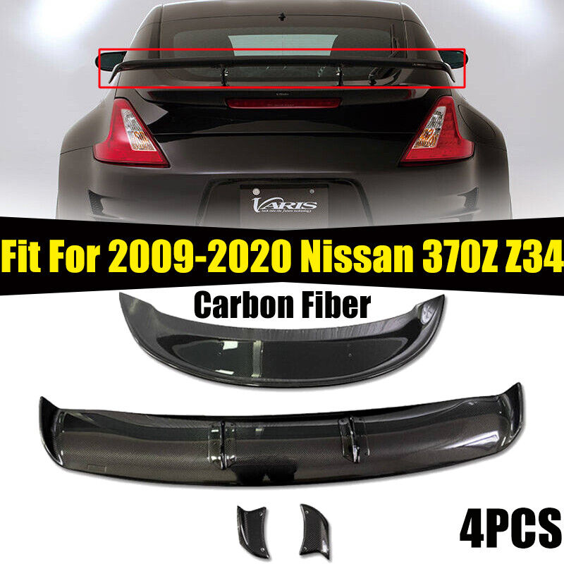 2009-2020 Nissan 370Z Carbon Fiber Trunk Lip Trunk Spoiler