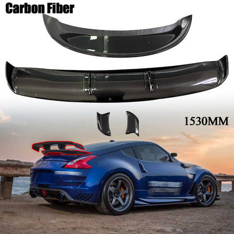 2009-2020 Nissan 370Z Carbon Fiber Trunk Lip Trunk Spoiler