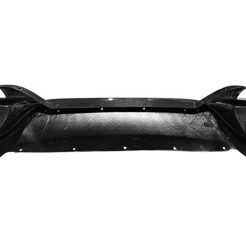 2009+ Nissan GTR R35 Carbon Fiber Rear Bumper Cover