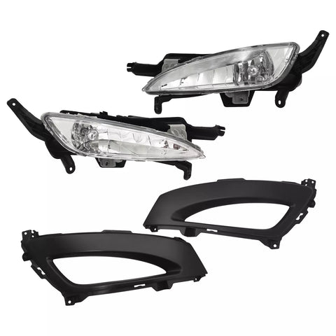 2011 2012 2013 Kia Optima Front Bumper Fog Lamps with Bulbs