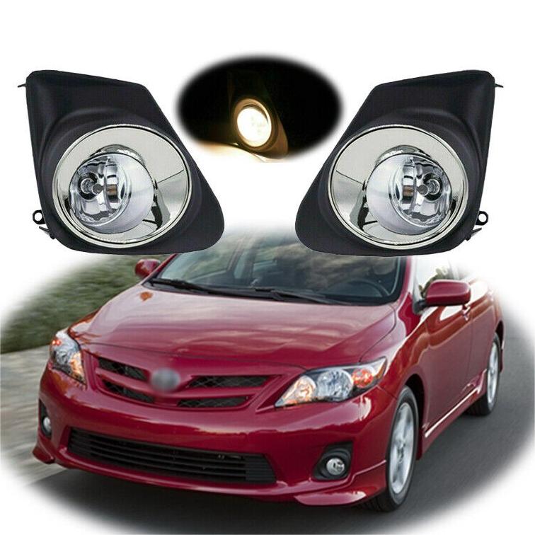 2011 2012 2013 Toyota Corolla Fog Lights With Cover