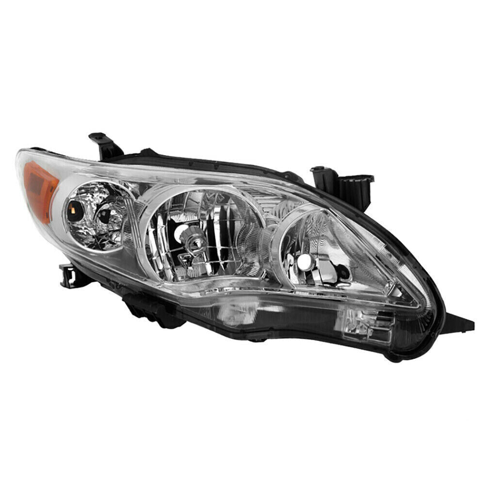 2011 2012 2013 Toyota Corolla Sedan Headlights & Fog Lights