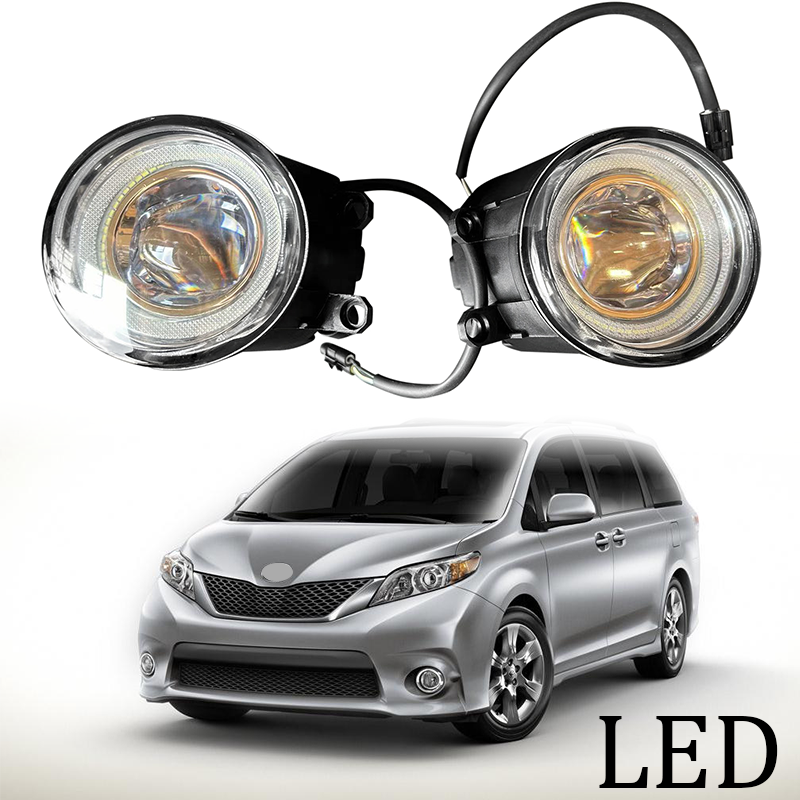 2011-2017 Toyota Sienna LED Front Fog Lights Pair