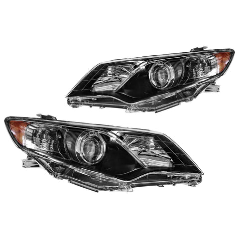 2012 2013 2014 Toyota Camry Halogen Headlights Left&Right