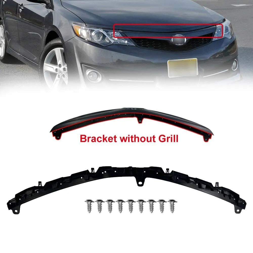 2012-2014 Toyota Camry SE XSE Bumper Black Bracket Without Grill 