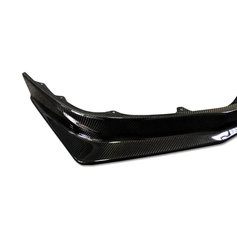 2012-2016 Nissan GT-R GTR R35 Glossy Carbon Fiber Front Lip Air Dam