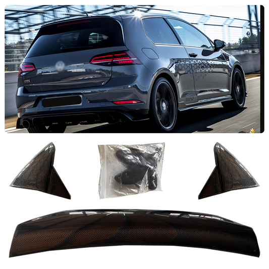 2012-2020 Volkswagen VW GOLF 7 GTIR Rear Trunk Spoiler Wing