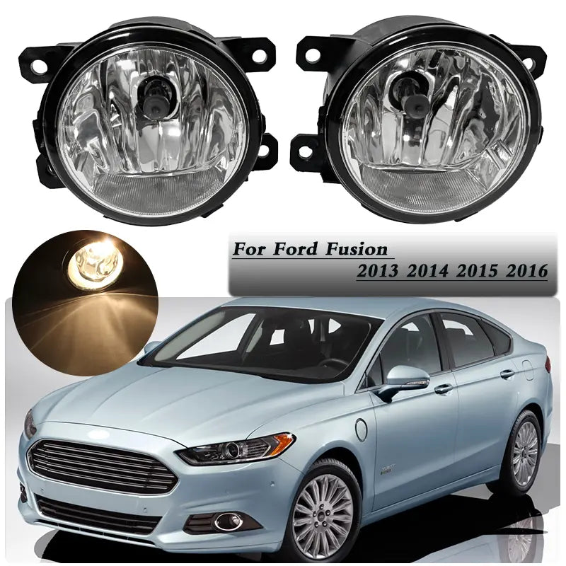  2013 2014 2015 2016  Ford Fusion Bumper Fog Lights With Blubs 