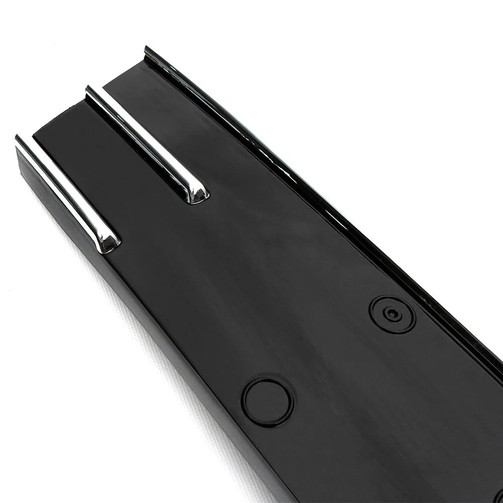 thumbnail image 2 of Front Bumper Grill & Fog Light Cover Trim For 2013-2016 Ford Escape 4-Door – Black ABS 2 of 5