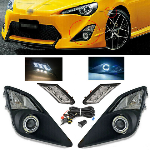 2013-2016 GT86 Fog Light & Bumper Side Marker 