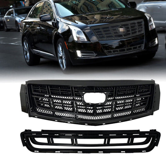 2013-2017 Cadillac XTS Front Upper Grille with Lower Grille