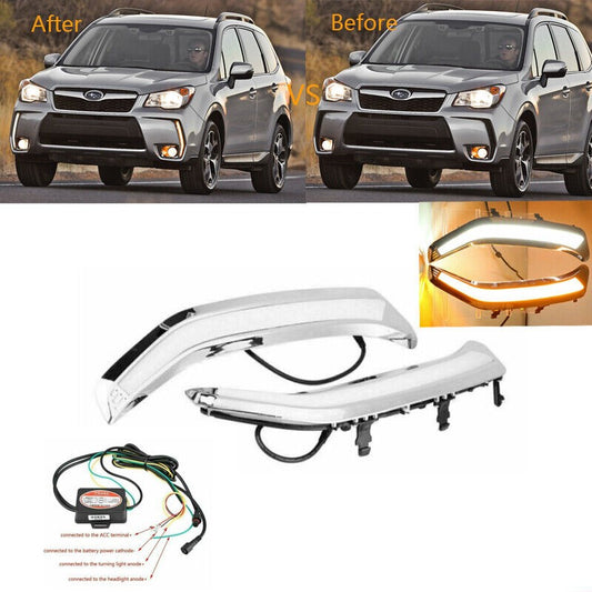 2013-2018 Subaru Forester LED Turn Signal  Daytime Running Lamp 