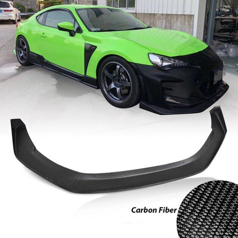 2013-2021 BRZ FT86 GT86 FRS ZN6 Carbon Fiber Front Bumper Lip