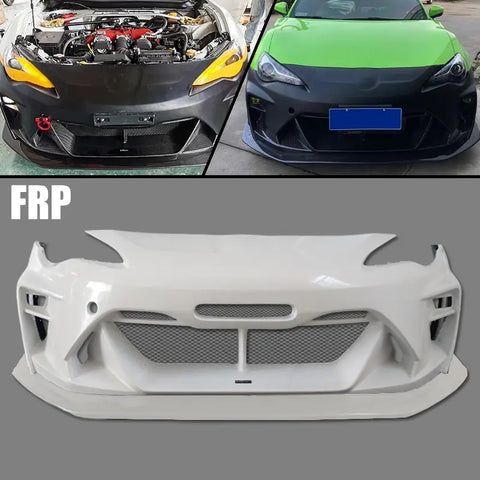  2013-2021 Subaru BRZ/Scion FR-S/Toyota GT86/ZC6 FRP White Front Bumper Cover 